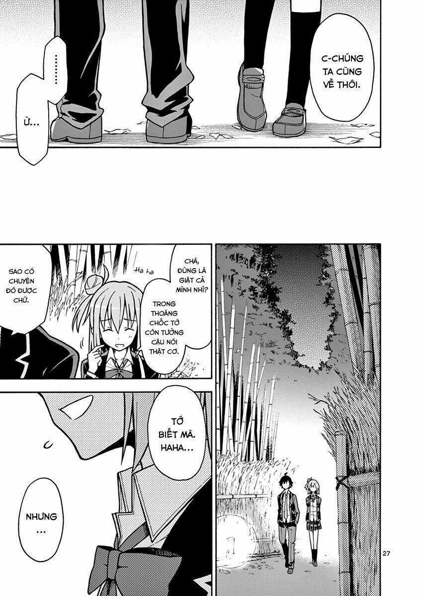 Yahari Ore No Seishun Rabukome Wa Machigatte Iru Chapter 53 trang 25
