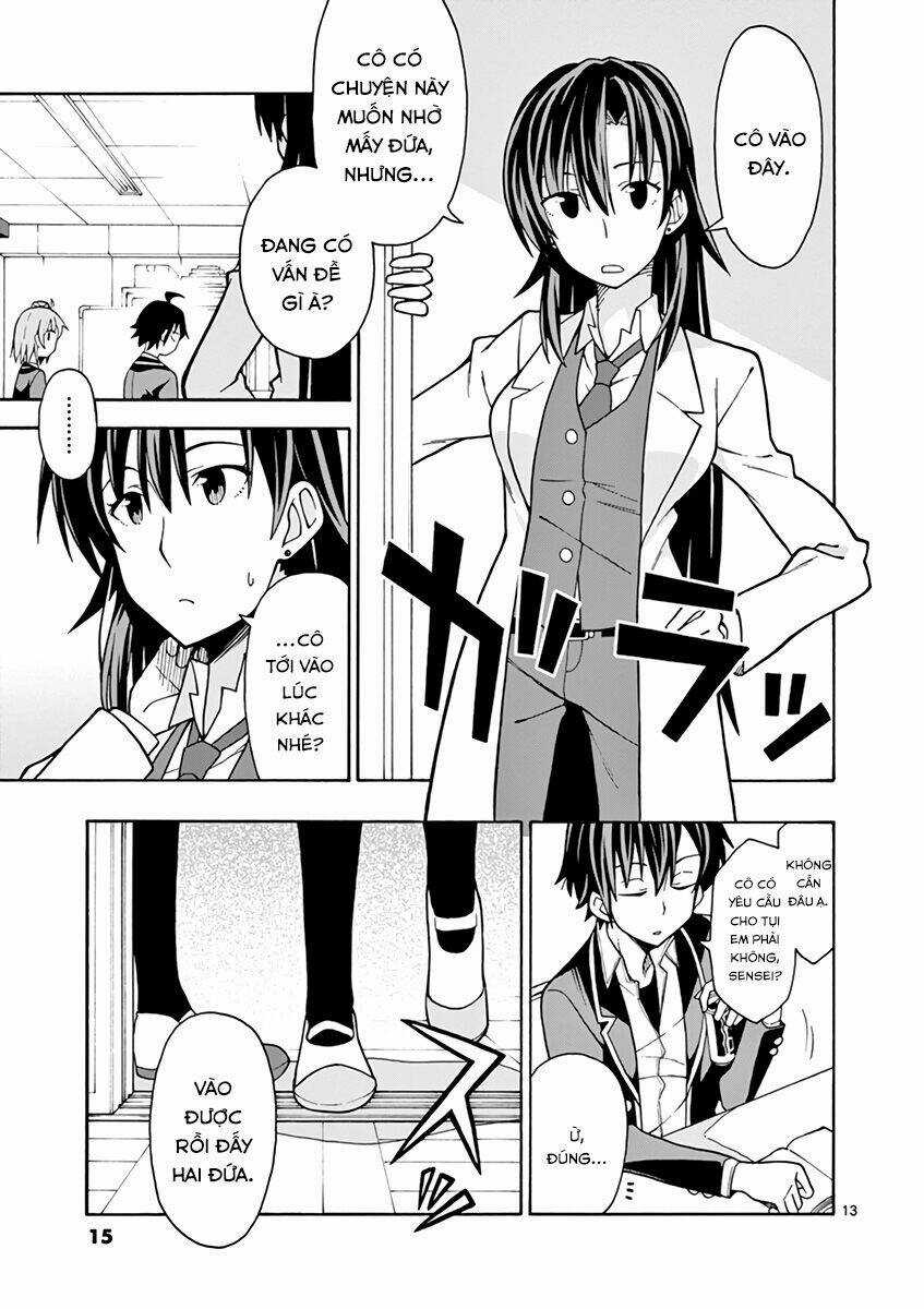 Yahari Ore No Seishun Rabukome Wa Machigatte Iru Chapter 54 trang 11