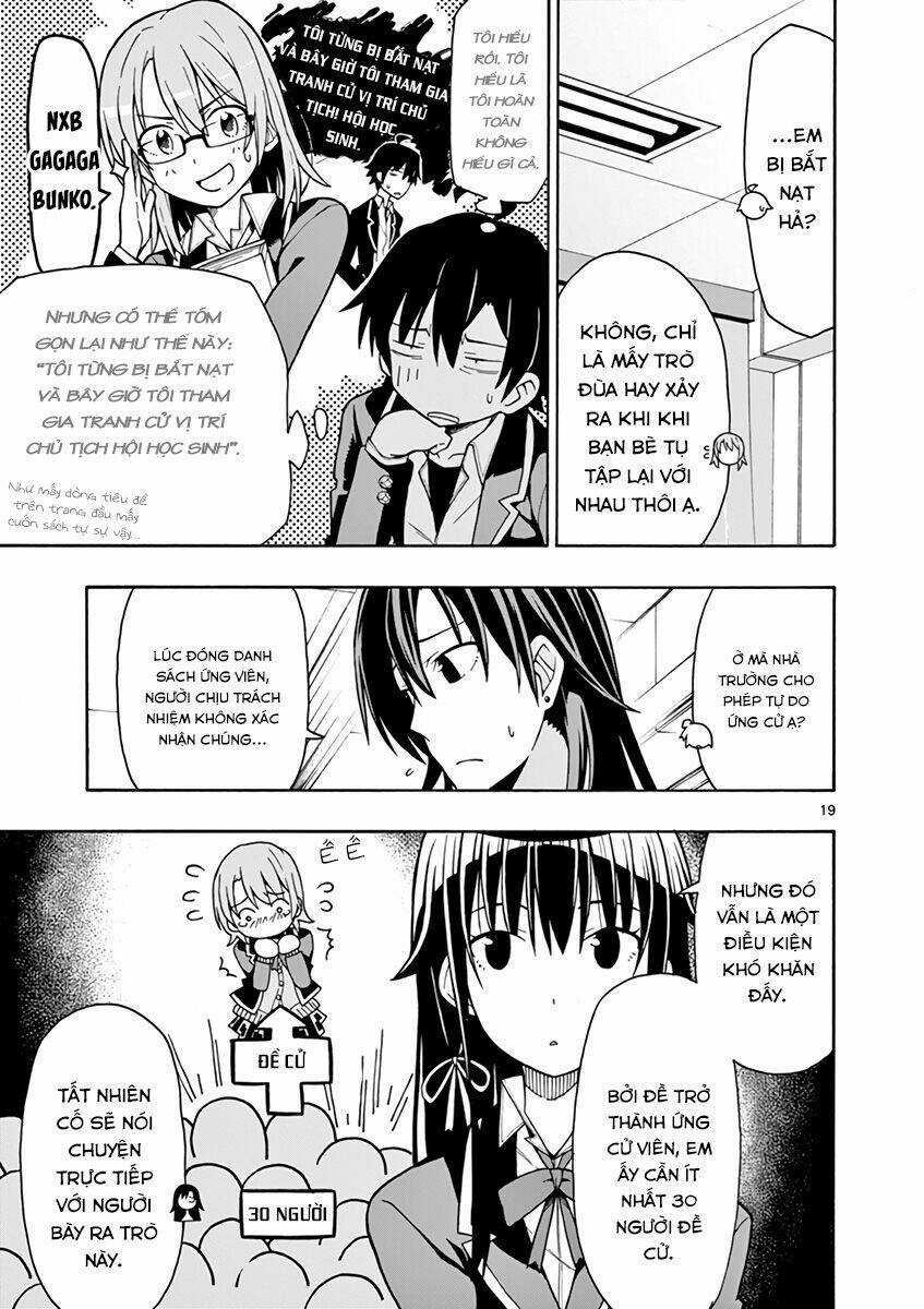 Yahari Ore No Seishun Rabukome Wa Machigatte Iru Chapter 54 trang 17