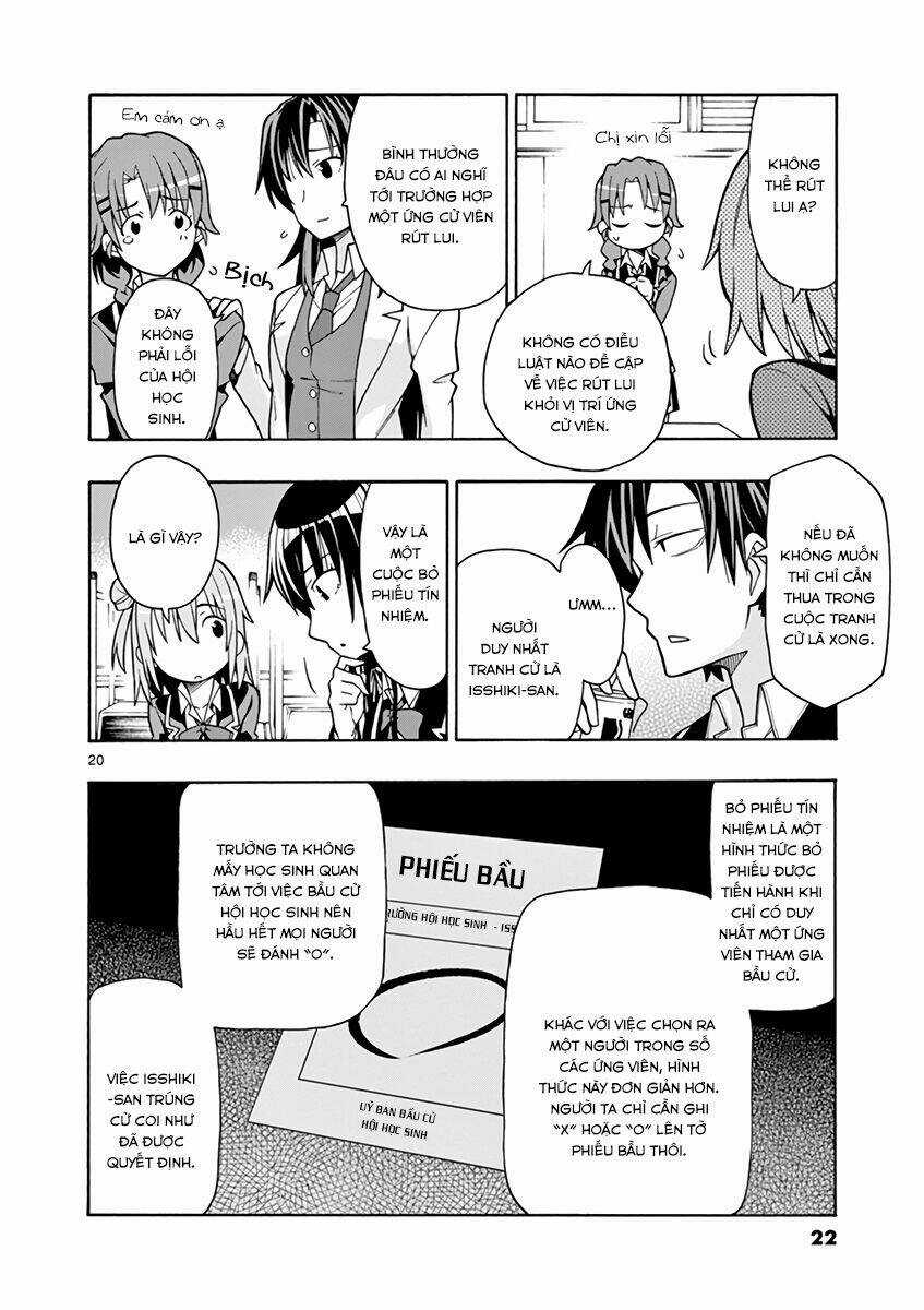 Yahari Ore No Seishun Rabukome Wa Machigatte Iru Chapter 54 trang 18