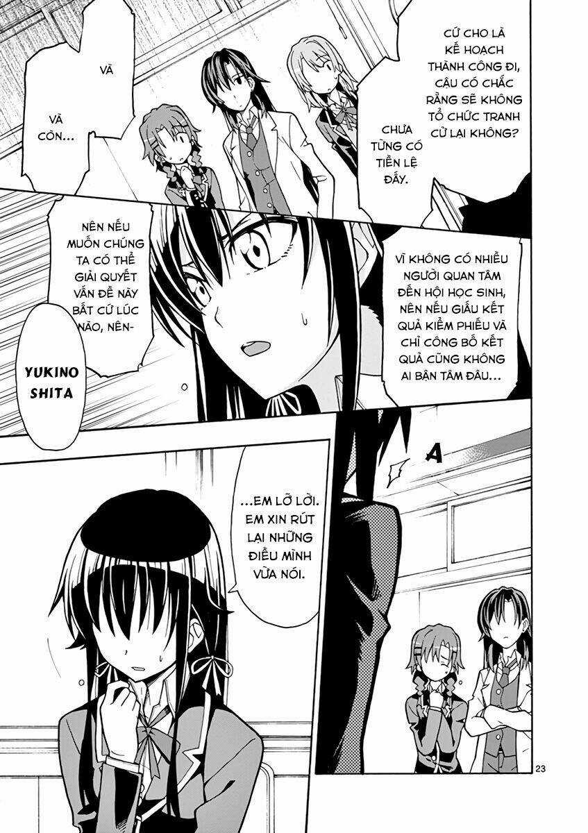 Yahari Ore No Seishun Rabukome Wa Machigatte Iru Chapter 54 trang 21