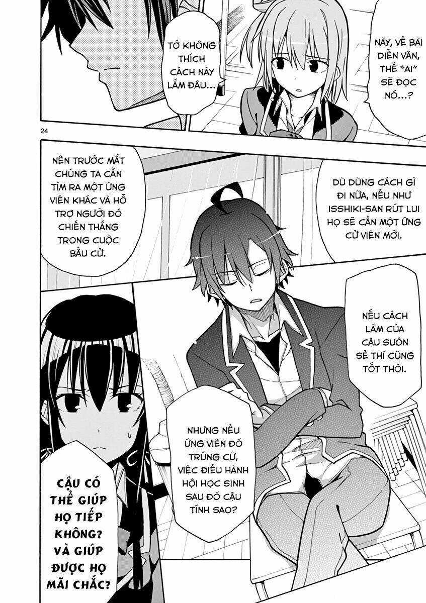 Yahari Ore No Seishun Rabukome Wa Machigatte Iru Chapter 54 trang 22