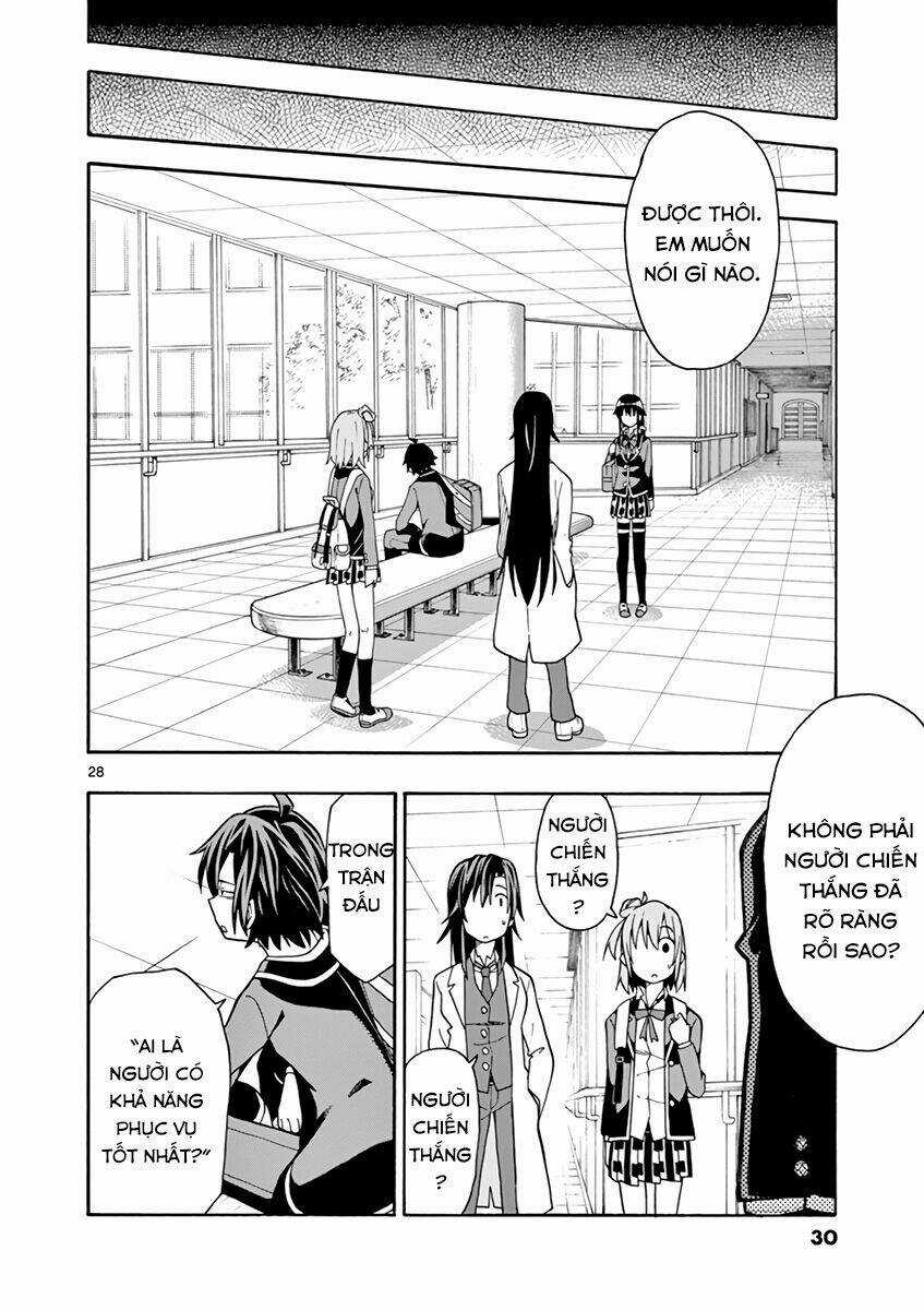 Yahari Ore No Seishun Rabukome Wa Machigatte Iru Chapter 54 trang 26