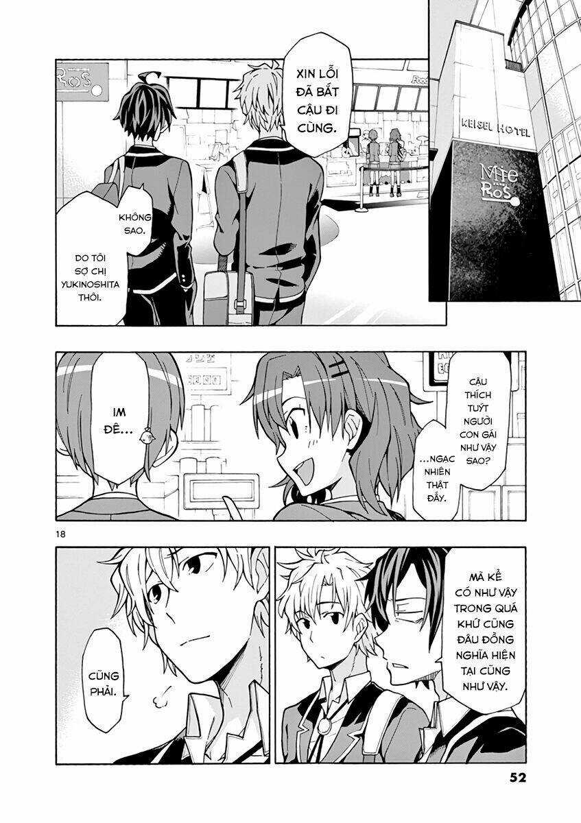 Yahari Ore No Seishun Rabukome Wa Machigatte Iru Chapter 55 trang 17