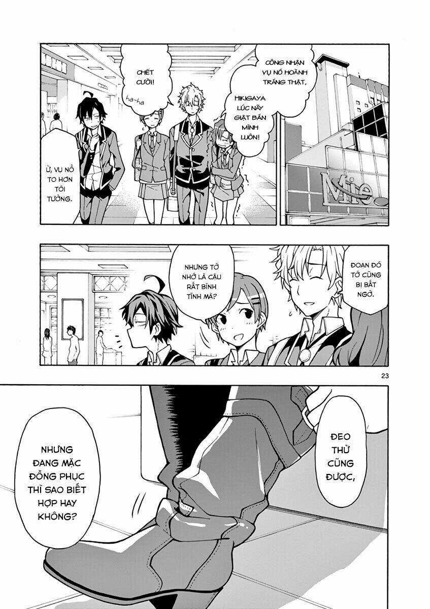 Yahari Ore No Seishun Rabukome Wa Machigatte Iru Chapter 55 trang 22