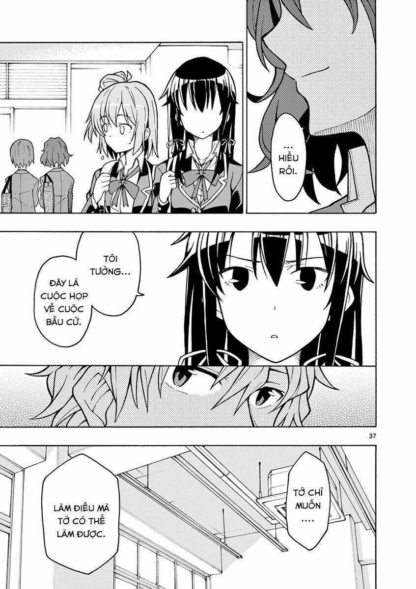 Yahari Ore No Seishun Rabukome Wa Machigatte Iru Chapter 55 trang 35