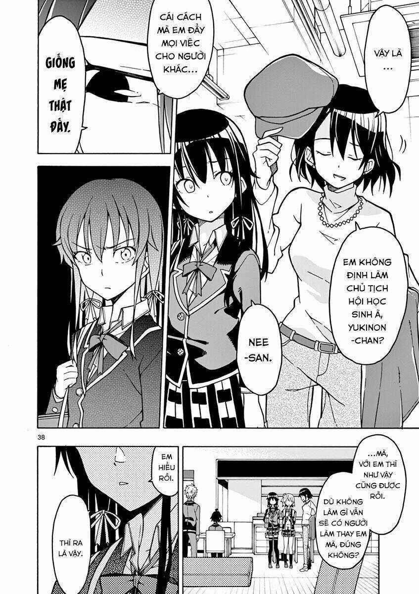 Yahari Ore No Seishun Rabukome Wa Machigatte Iru Chapter 55 trang 36