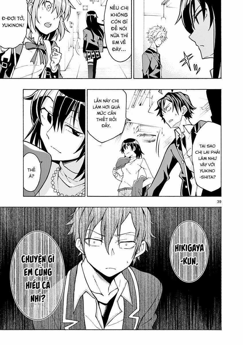 Yahari Ore No Seishun Rabukome Wa Machigatte Iru Chapter 55 trang 37