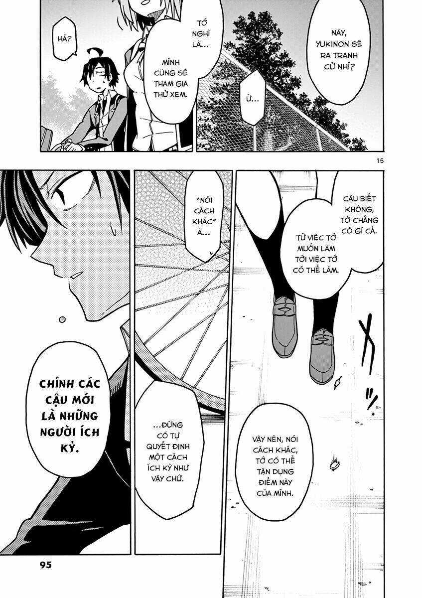 Yahari Ore No Seishun Rabukome Wa Machigatte Iru Chapter 56 trang 14