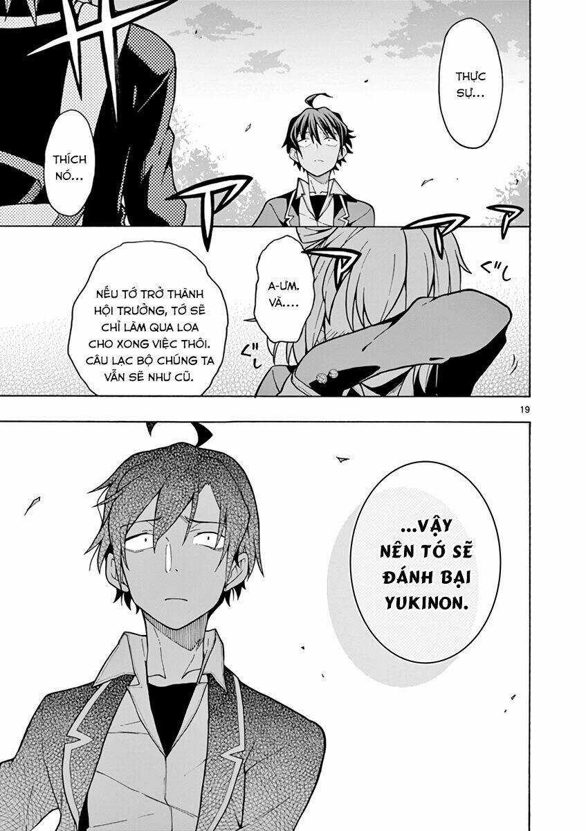 Yahari Ore No Seishun Rabukome Wa Machigatte Iru Chapter 56 trang 18