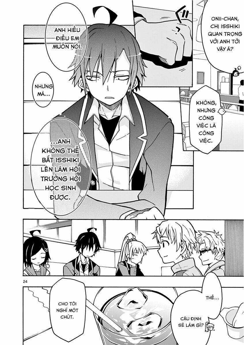 Yahari Ore No Seishun Rabukome Wa Machigatte Iru Chapter 57 trang 22