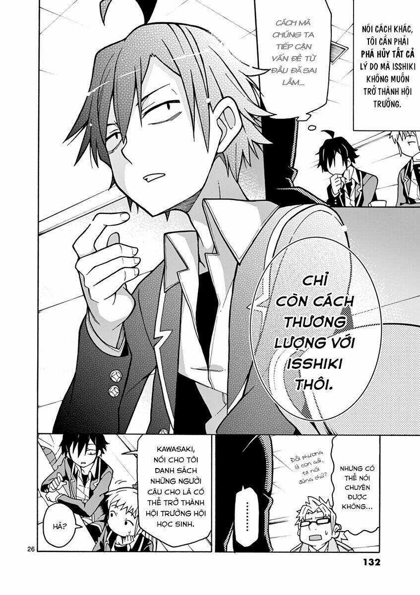 Yahari Ore No Seishun Rabukome Wa Machigatte Iru Chapter 57 trang 24