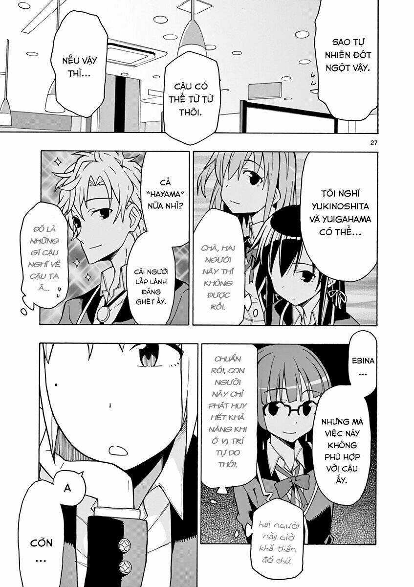 Yahari Ore No Seishun Rabukome Wa Machigatte Iru Chapter 57 trang 25