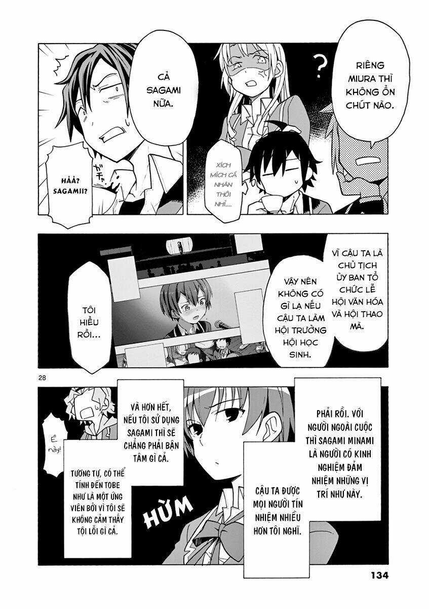 Yahari Ore No Seishun Rabukome Wa Machigatte Iru Chapter 57 trang 26