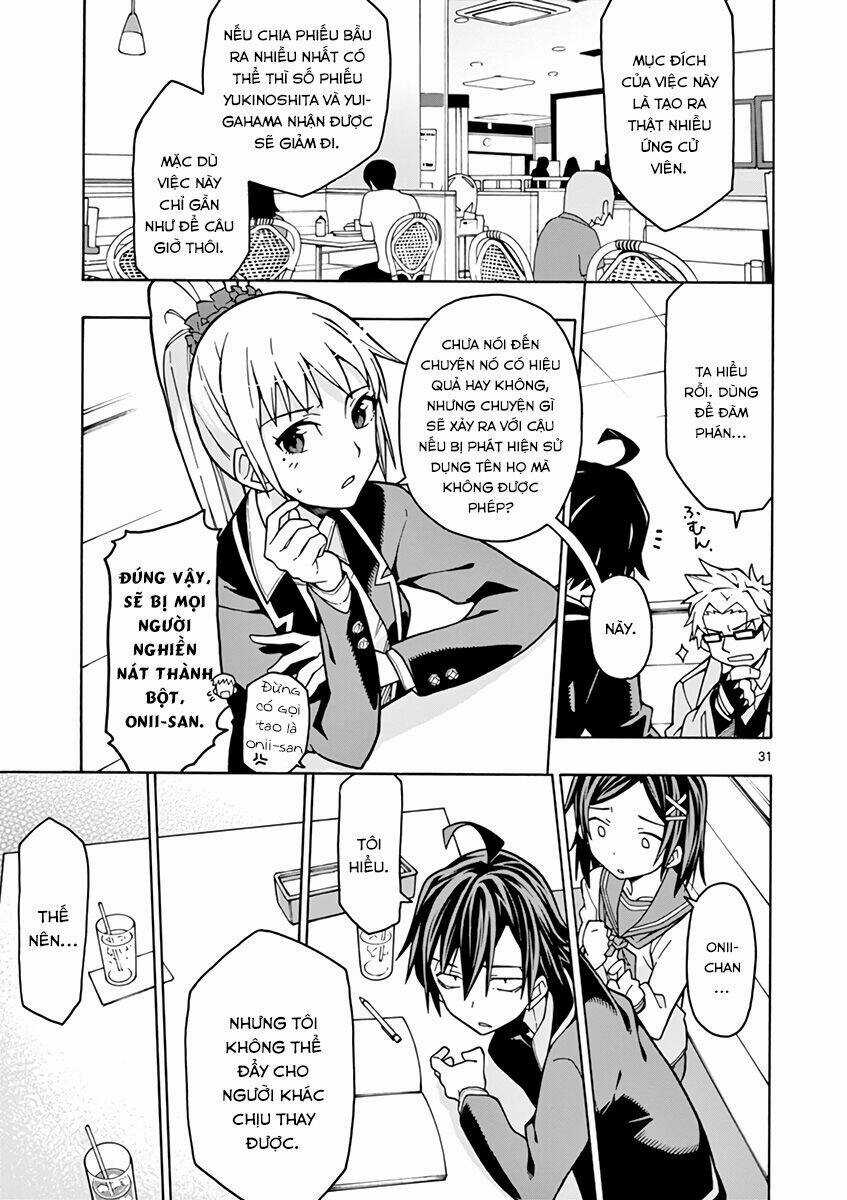 Yahari Ore No Seishun Rabukome Wa Machigatte Iru Chapter 57 trang 29