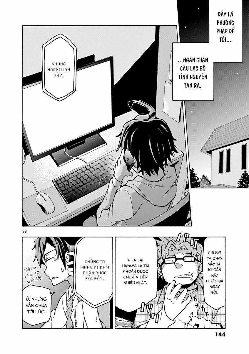Yahari Ore No Seishun Rabukome Wa Machigatte Iru Chapter 57 trang 36
