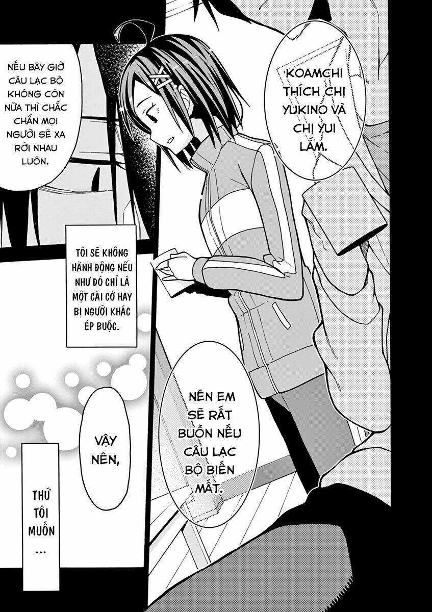 Yahari Ore No Seishun Rabukome Wa Machigatte Iru Chapter 57 trang 4