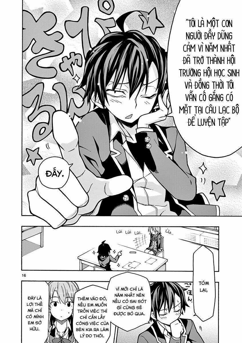 Yahari Ore No Seishun Rabukome Wa Machigatte Iru Chapter 58 trang 15