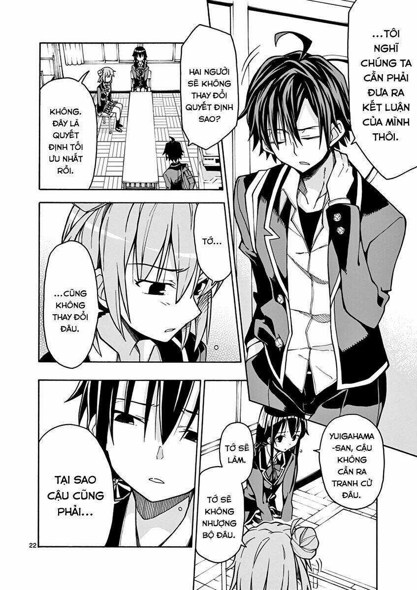 Yahari Ore No Seishun Rabukome Wa Machigatte Iru Chapter 58 trang 21