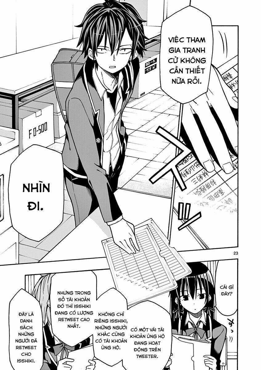Yahari Ore No Seishun Rabukome Wa Machigatte Iru Chapter 58 trang 22