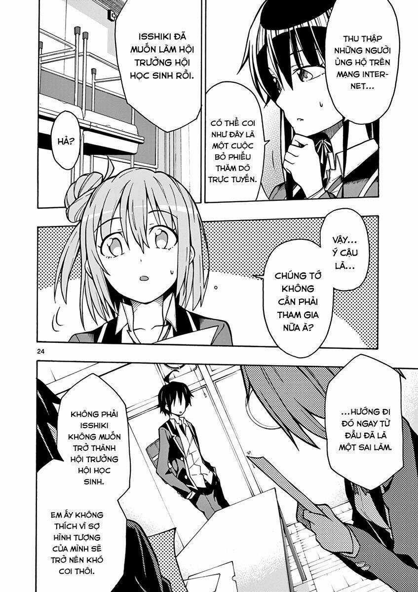 Yahari Ore No Seishun Rabukome Wa Machigatte Iru Chapter 58 trang 23