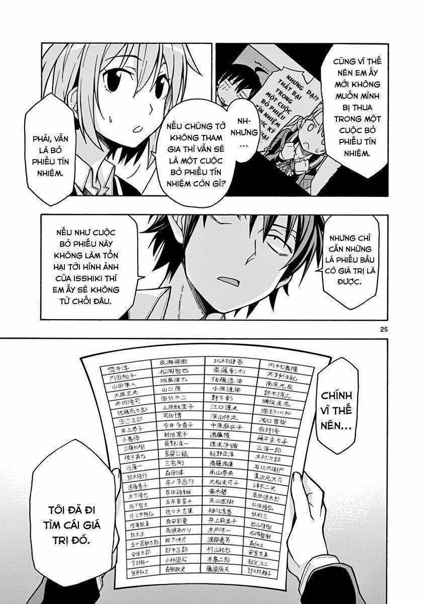 Yahari Ore No Seishun Rabukome Wa Machigatte Iru Chapter 58 trang 24