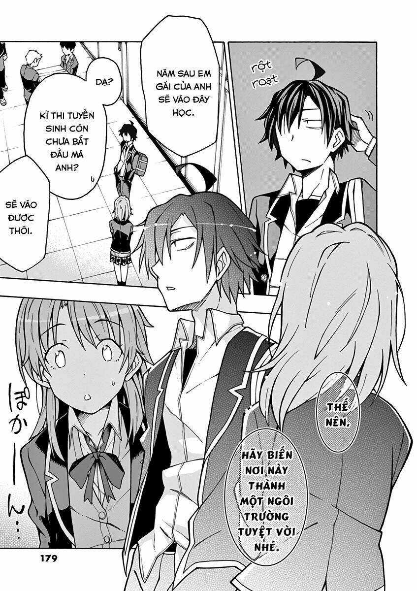 Yahari Ore No Seishun Rabukome Wa Machigatte Iru Chapter 58 trang 32