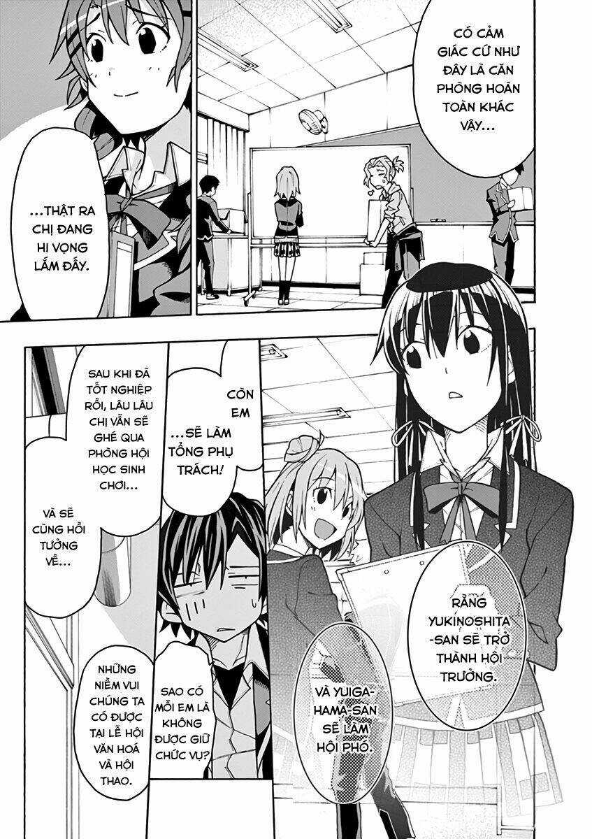 Yahari Ore No Seishun Rabukome Wa Machigatte Iru Chapter 58 trang 34