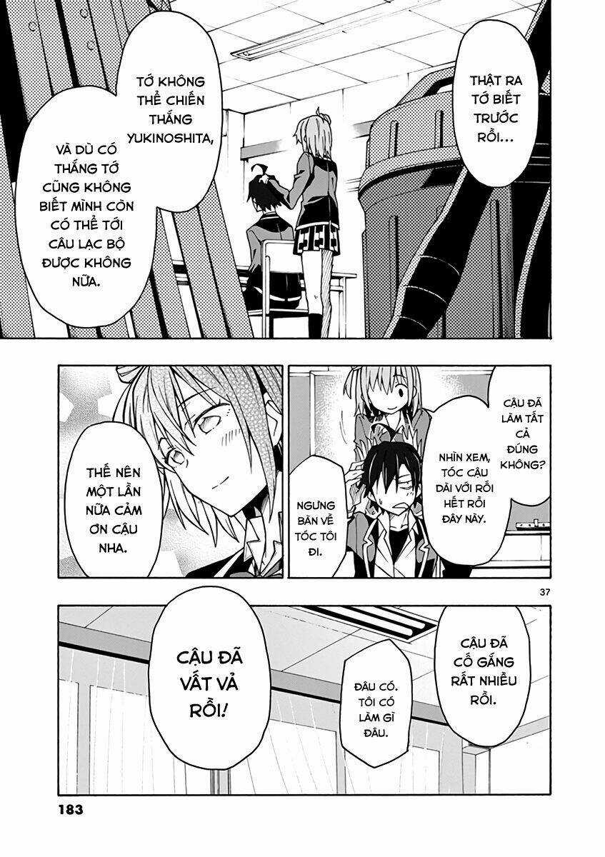 Yahari Ore No Seishun Rabukome Wa Machigatte Iru Chapter 58 trang 36