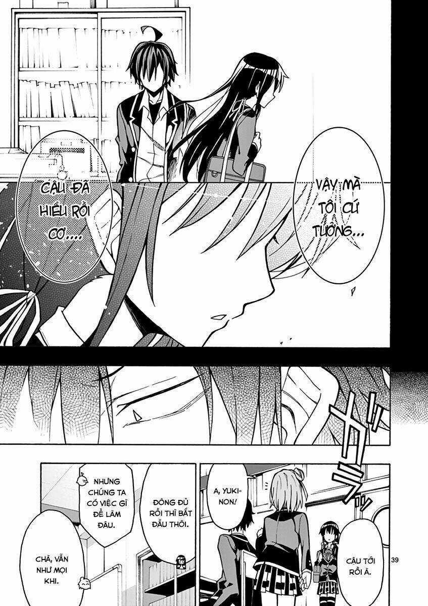 Yahari Ore No Seishun Rabukome Wa Machigatte Iru Chapter 58 trang 38