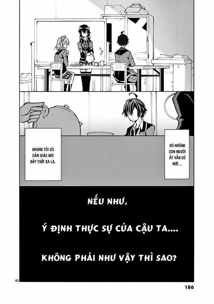 Yahari Ore No Seishun Rabukome Wa Machigatte Iru Chapter 58 trang 39