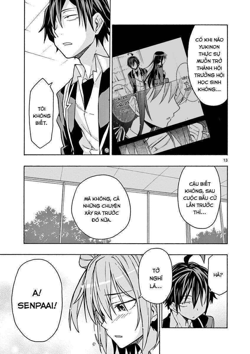 Yahari Ore No Seishun Rabukome Wa Machigatte Iru Chapter 59 trang 11