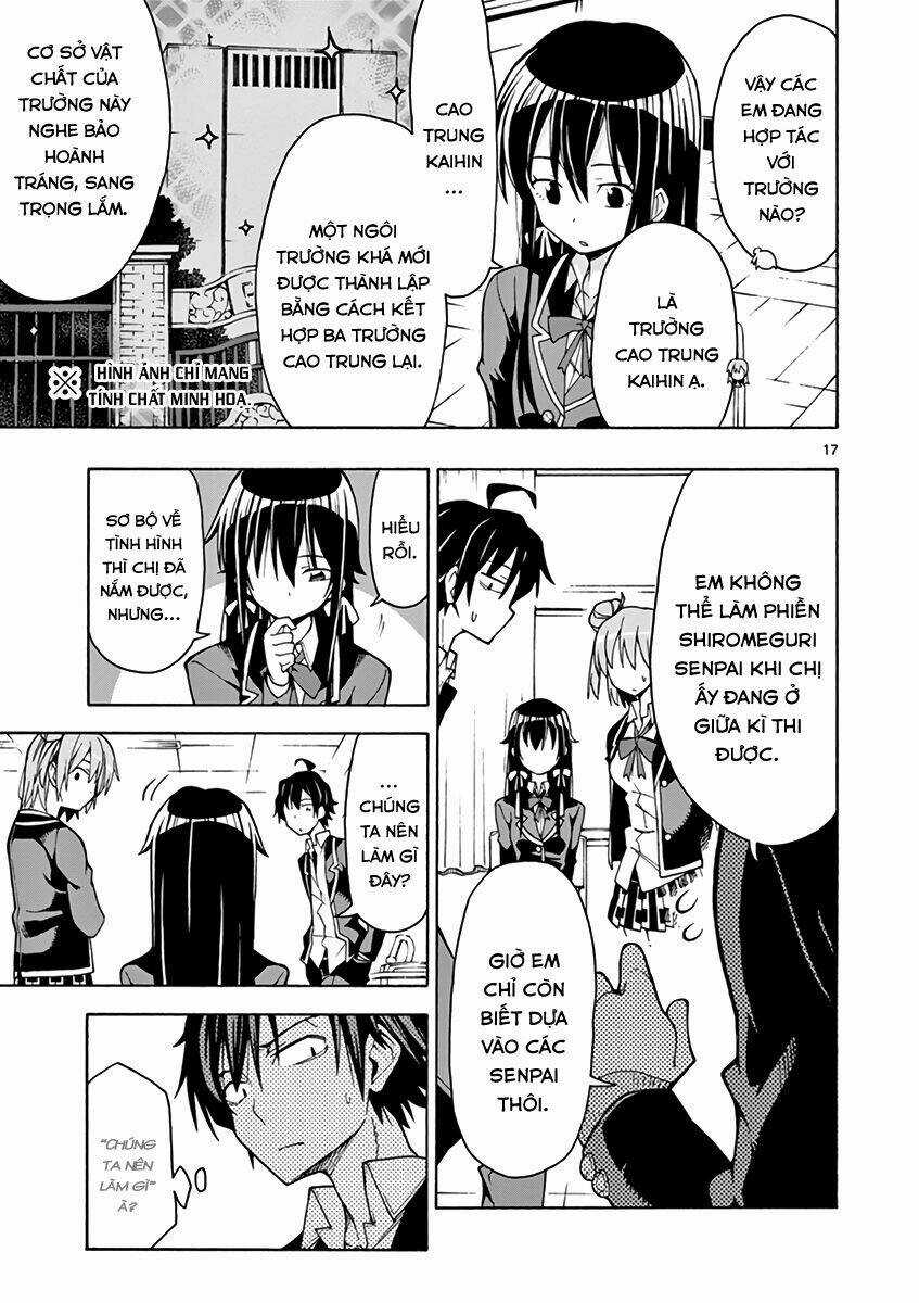 Yahari Ore No Seishun Rabukome Wa Machigatte Iru Chapter 59 trang 15