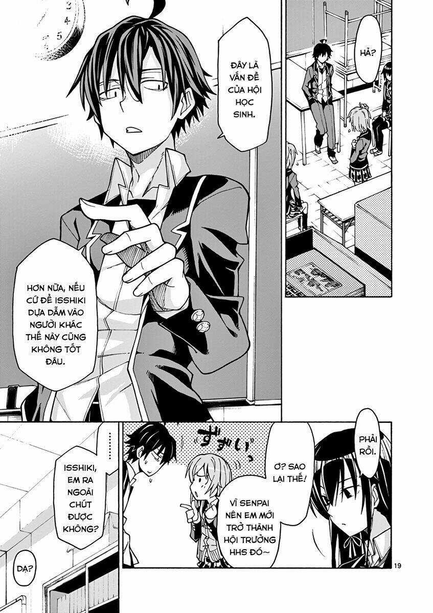 Yahari Ore No Seishun Rabukome Wa Machigatte Iru Chapter 59 trang 17