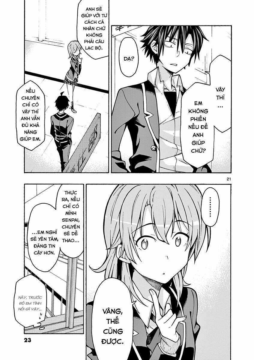 Yahari Ore No Seishun Rabukome Wa Machigatte Iru Chapter 59 trang 19