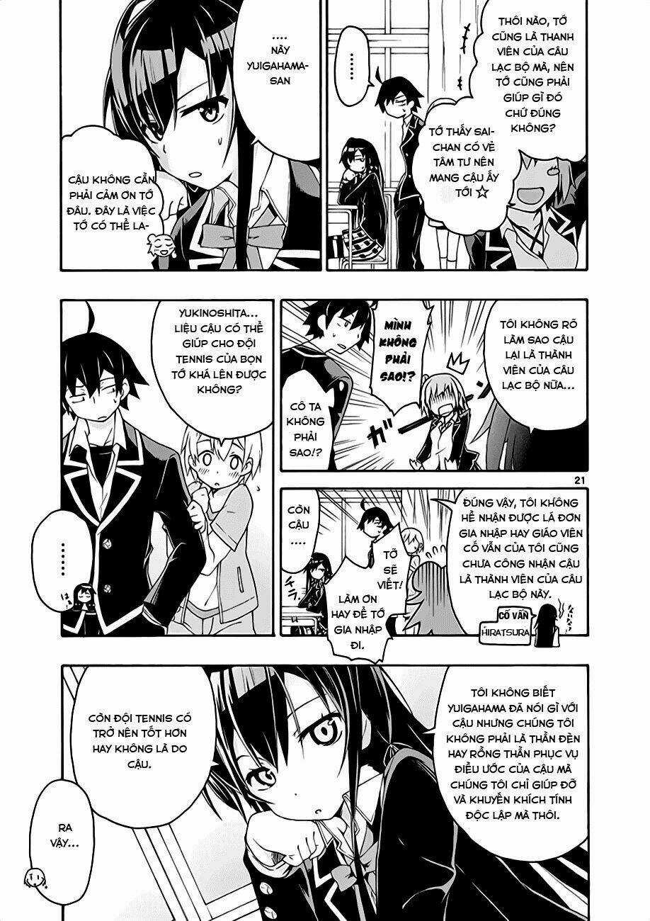Yahari Ore No Seishun Rabukome Wa Machigatte Iru Chapter 6 trang 23