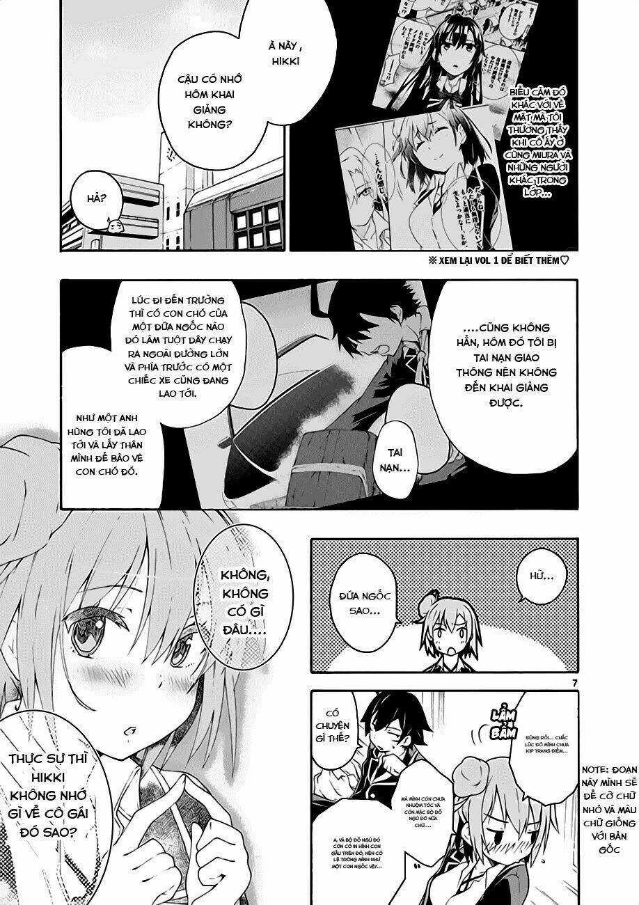 Yahari Ore No Seishun Rabukome Wa Machigatte Iru Chapter 6 trang 9