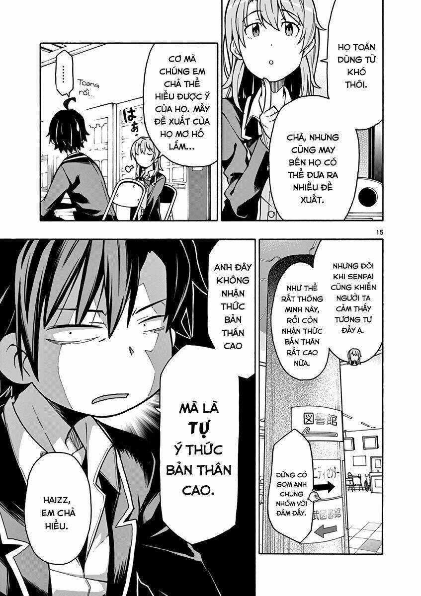 Yahari Ore No Seishun Rabukome Wa Machigatte Iru Chapter 60 trang 14
