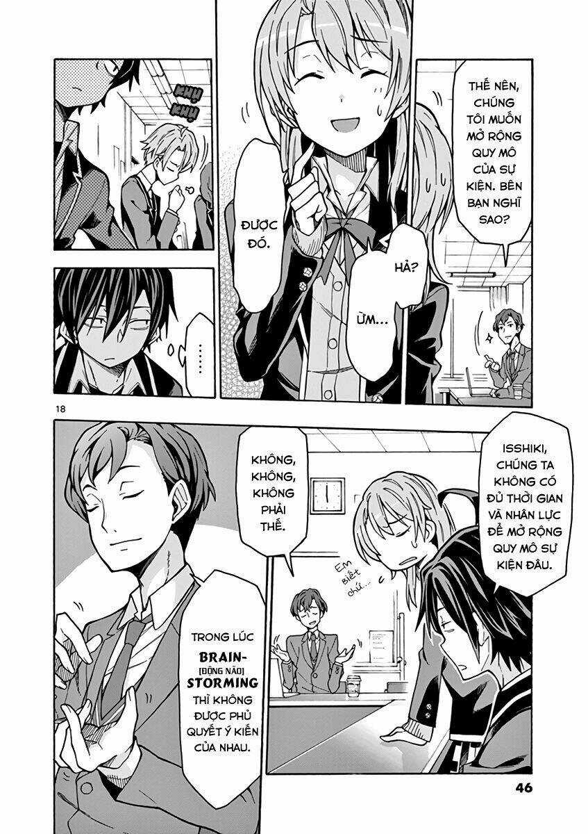 Yahari Ore No Seishun Rabukome Wa Machigatte Iru Chapter 60 trang 17