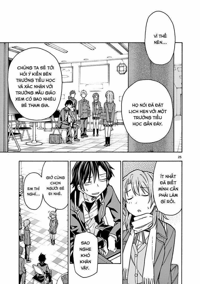 Yahari Ore No Seishun Rabukome Wa Machigatte Iru Chapter 60 trang 24