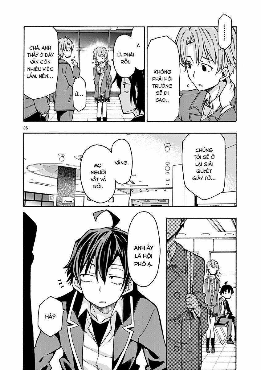 Yahari Ore No Seishun Rabukome Wa Machigatte Iru Chapter 60 trang 25