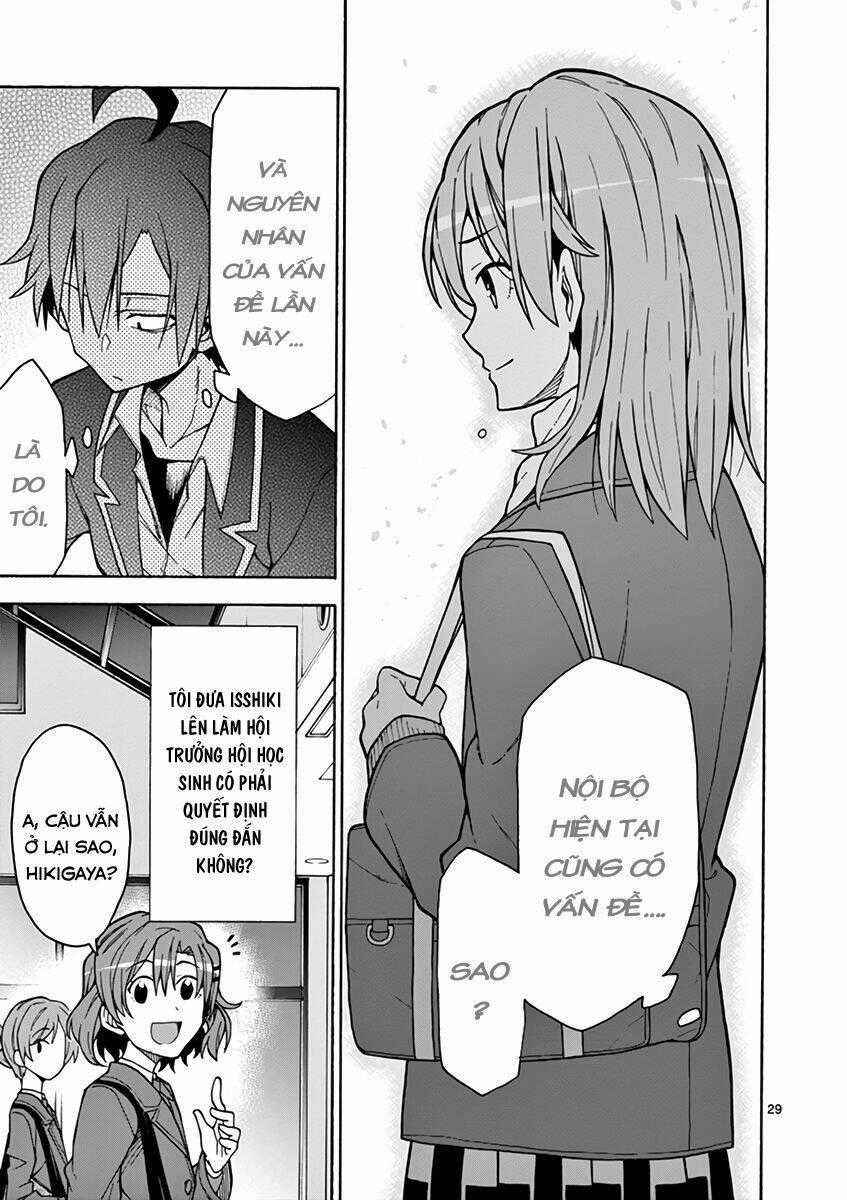 Yahari Ore No Seishun Rabukome Wa Machigatte Iru Chapter 60 trang 28