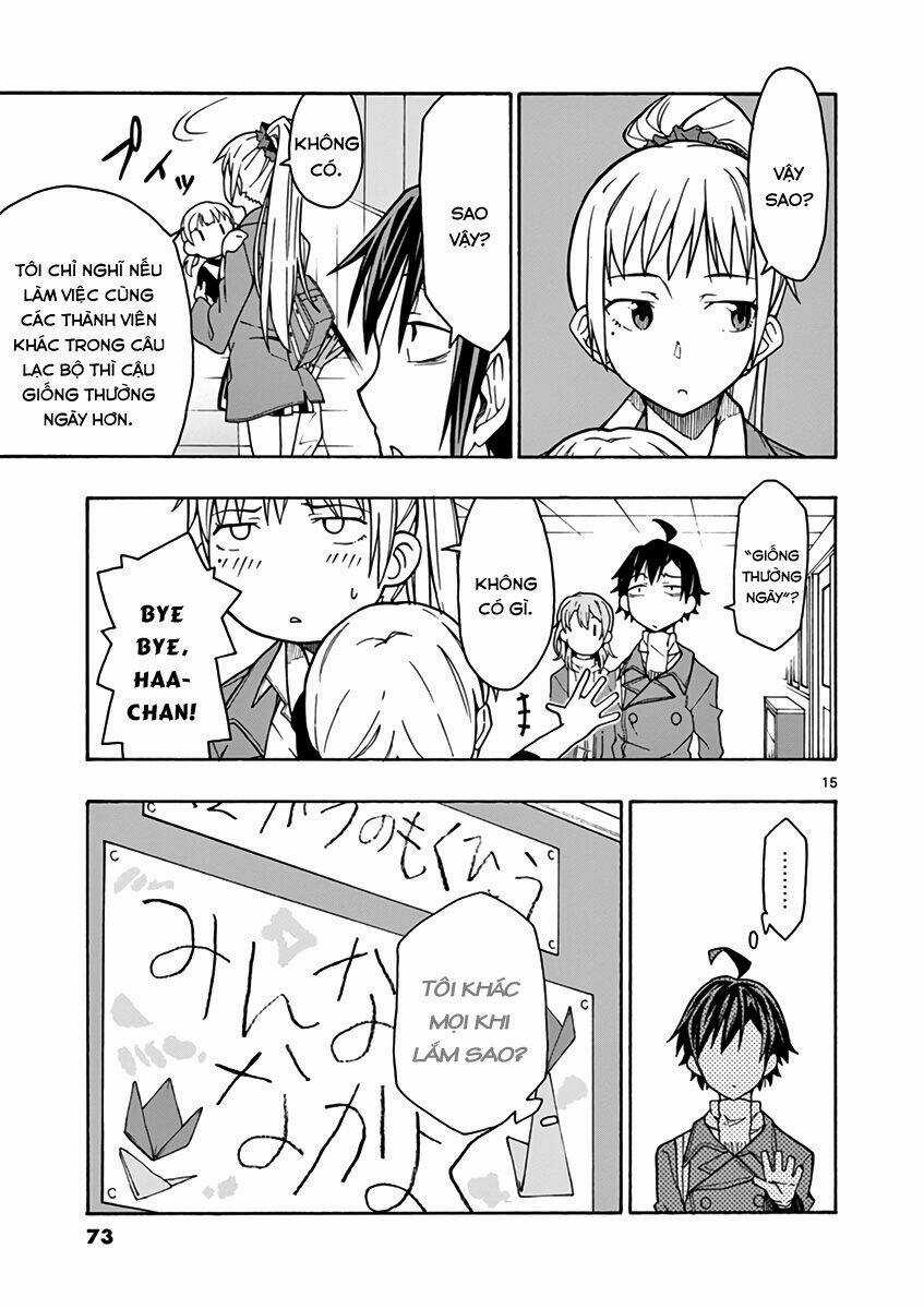 Yahari Ore No Seishun Rabukome Wa Machigatte Iru Chapter 61 trang 14