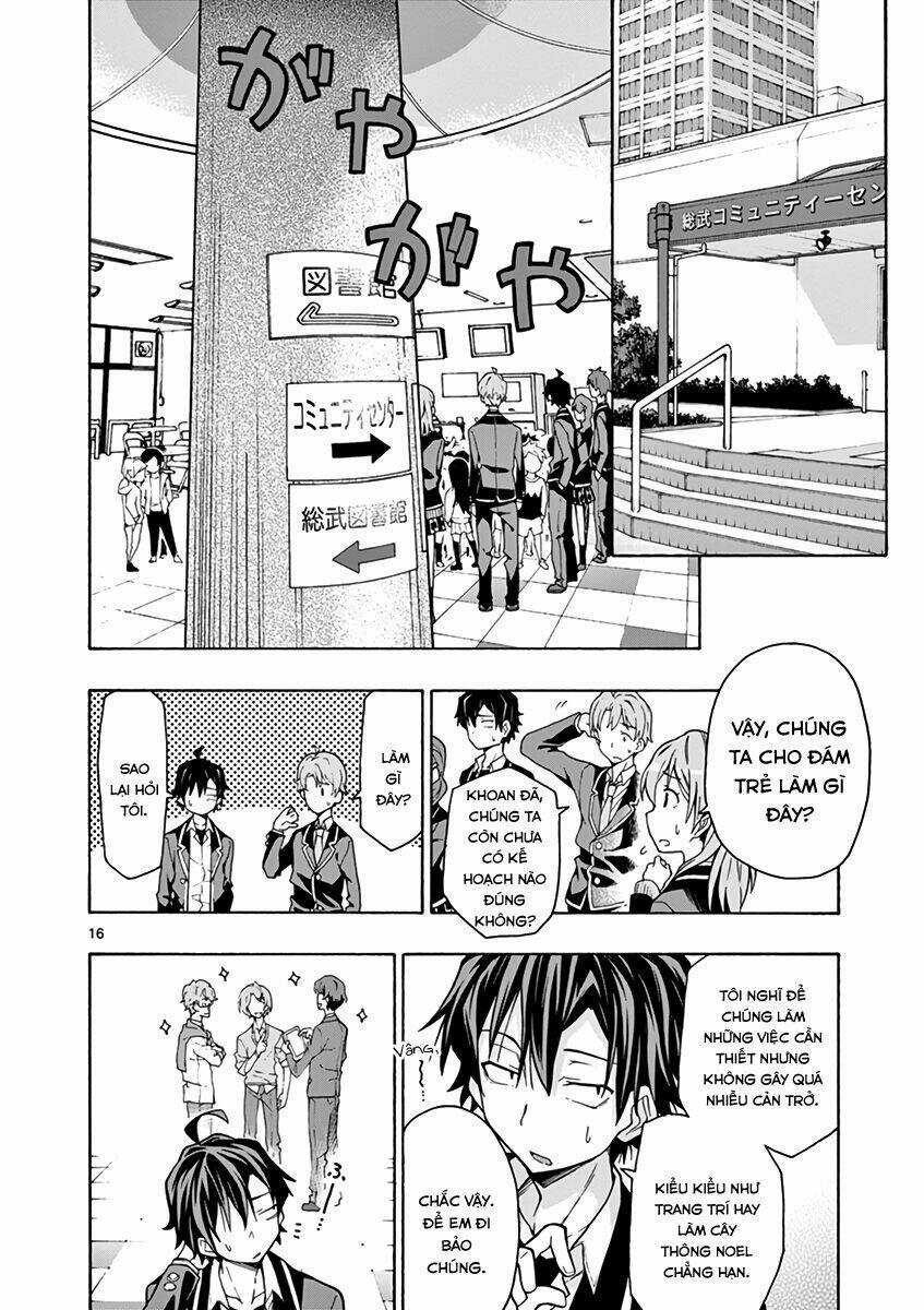 Yahari Ore No Seishun Rabukome Wa Machigatte Iru Chapter 61 trang 15