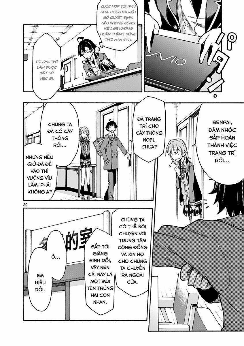 Yahari Ore No Seishun Rabukome Wa Machigatte Iru Chapter 61 trang 19
