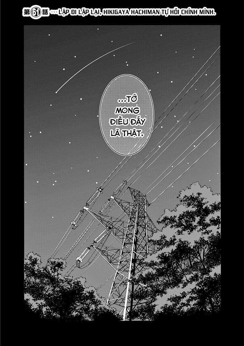 Yahari Ore No Seishun Rabukome Wa Machigatte Iru Chapter 61 trang 3