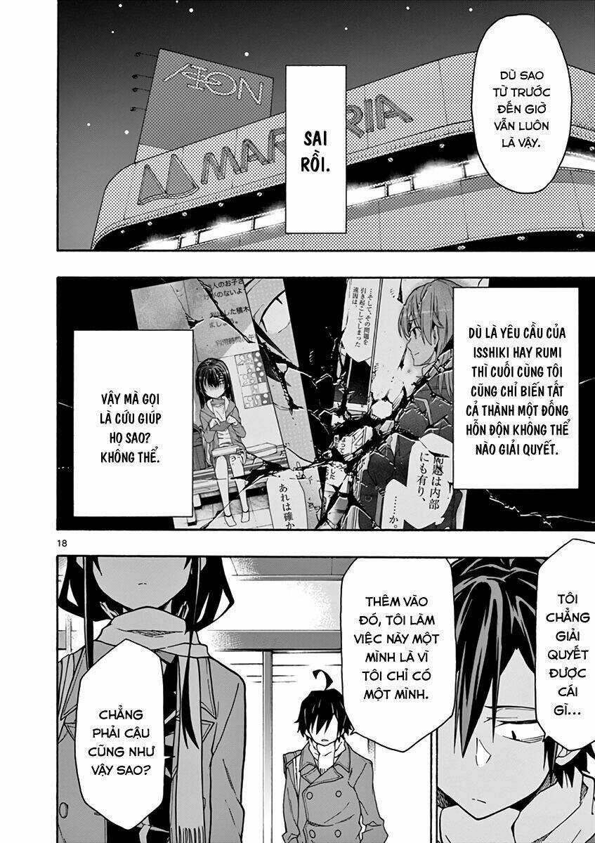 Yahari Ore No Seishun Rabukome Wa Machigatte Iru Chapter 62 trang 17
