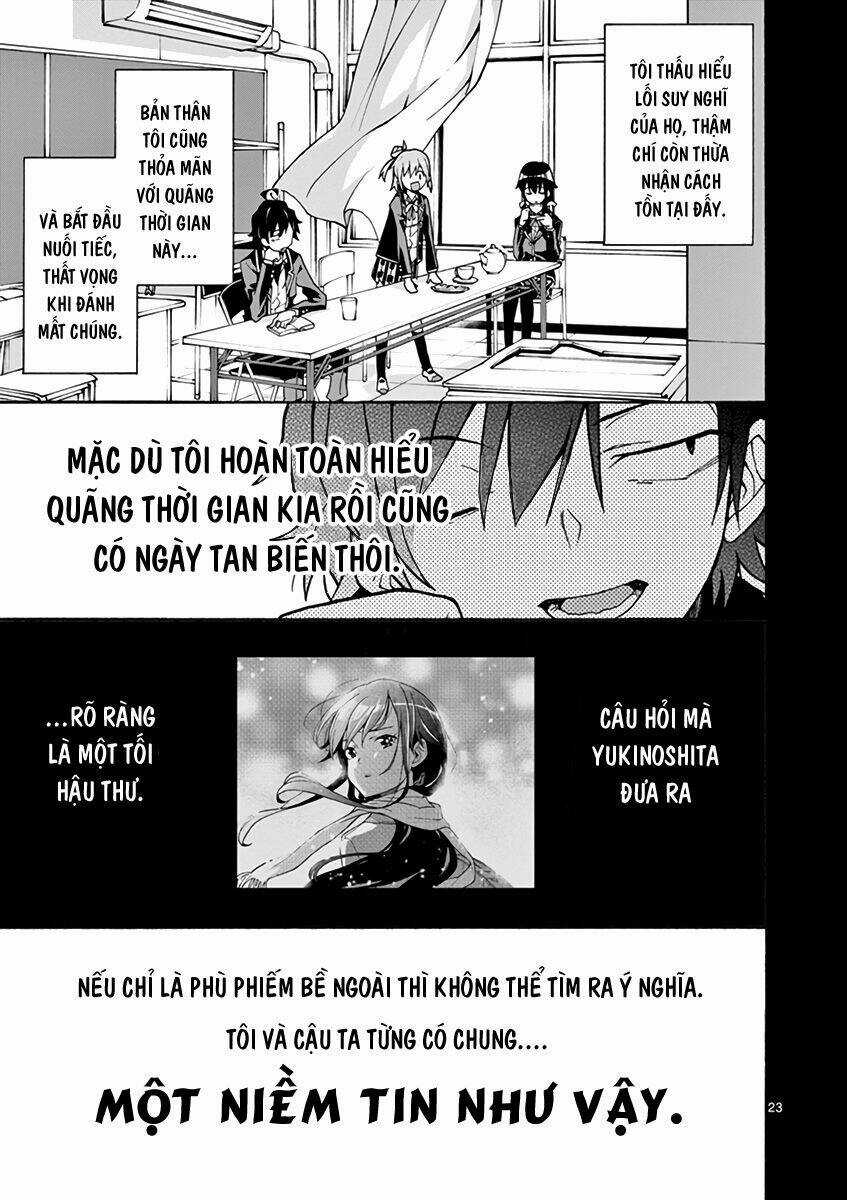 Yahari Ore No Seishun Rabukome Wa Machigatte Iru Chapter 62 trang 22