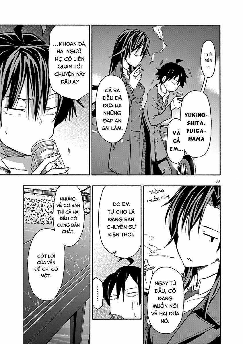 Yahari Ore No Seishun Rabukome Wa Machigatte Iru Chapter 62 trang 32