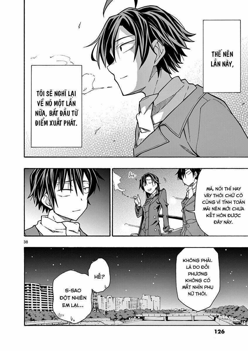 Yahari Ore No Seishun Rabukome Wa Machigatte Iru Chapter 62 trang 37